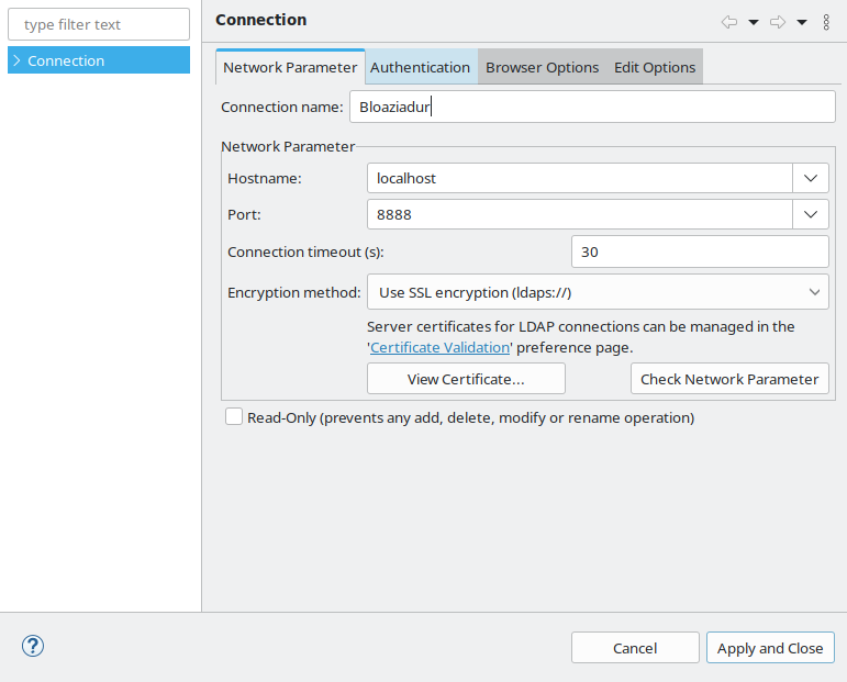 Fichier:Connection Apache Directory Studio.png